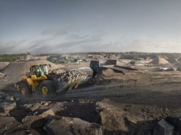 Anche le pale gommate hanno contribuito agli ottimi risultati di Volvo CE