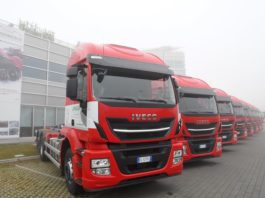 La flotta Iveco consegnata a Lamacart