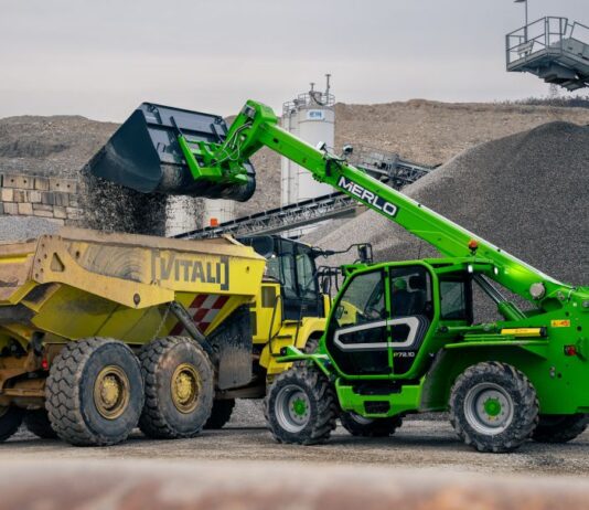 Il nuovo P72.10 CS TOP di Merlo