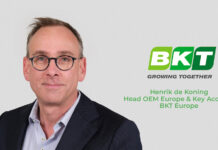 BKT: Henrik de Koning nuovo Head OEM Europe
