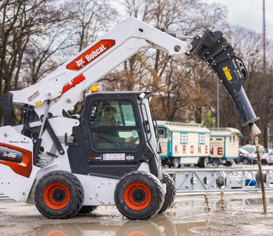 La pala gommata S86 di Bobcat