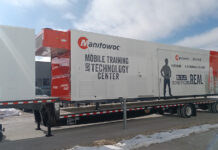 Il nuovo Centro mobile di formazione di Manitowoc