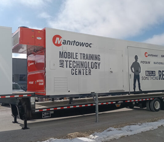 Il nuovo Centro mobile di formazione di Manitowoc
