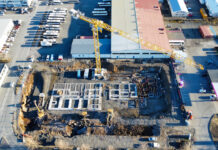 La Potain MDT 489 in Islanda nel progetto di Reykjavik