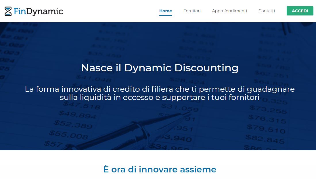 FinDynamic con Gruppo Unicomm (Selex) innova il credito di filiera