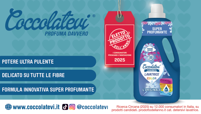 Coccolatevi Lavatrice Prodotto Dell anno 2025 Opportunit Per Il Retail