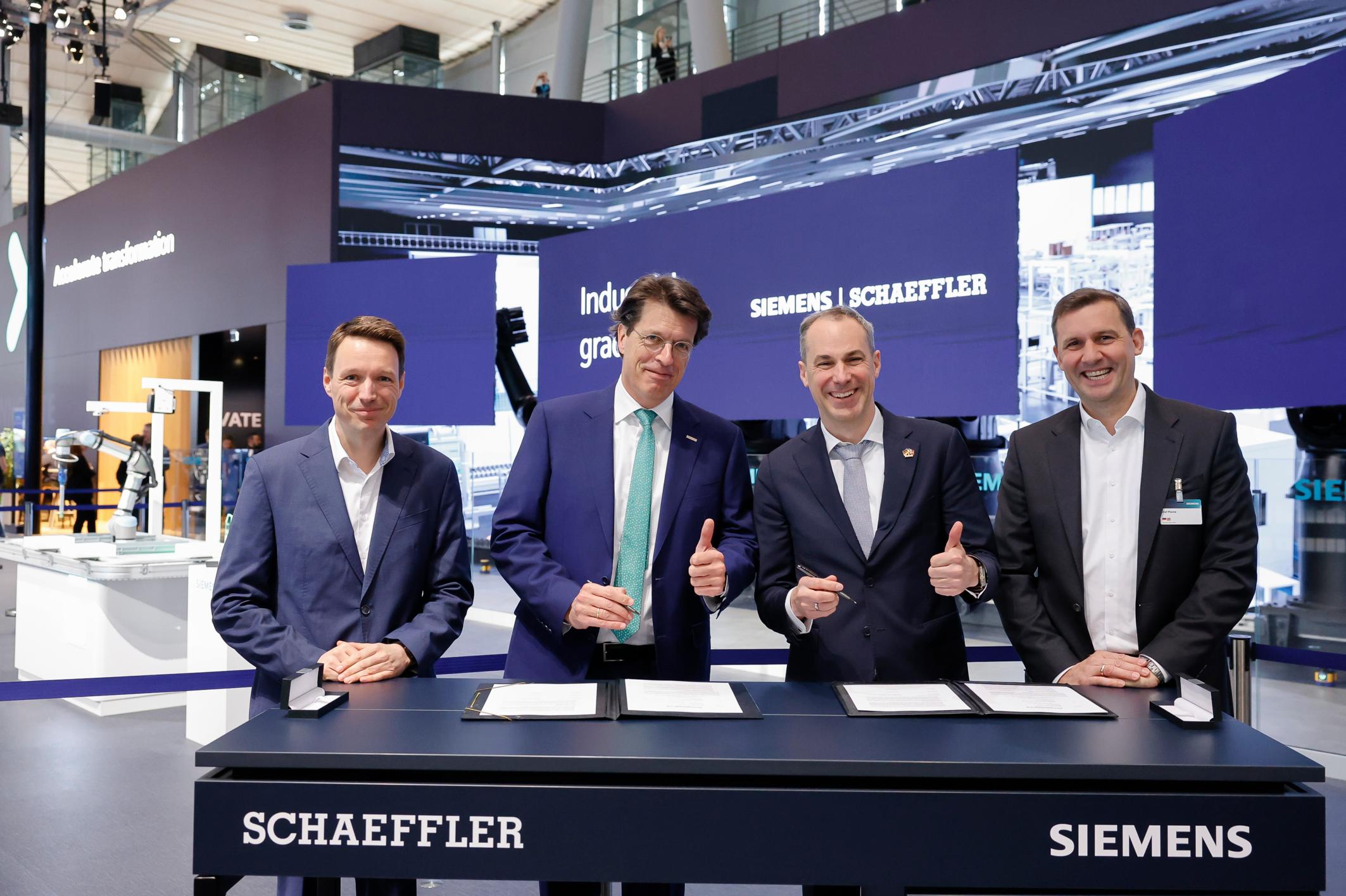Schaeffler e Siemens: un memorandum di intesa nel campo dell’AI