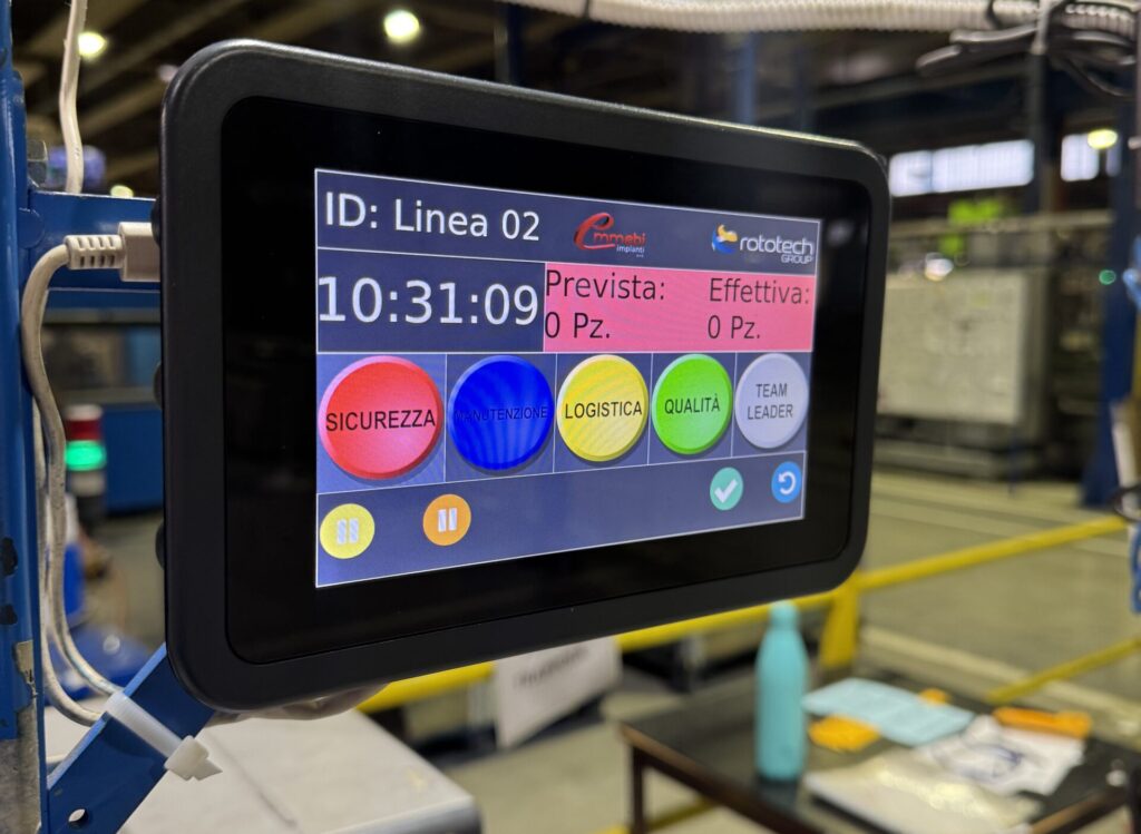 AndonX: massimizza l’efficienza operativa in tempo reale