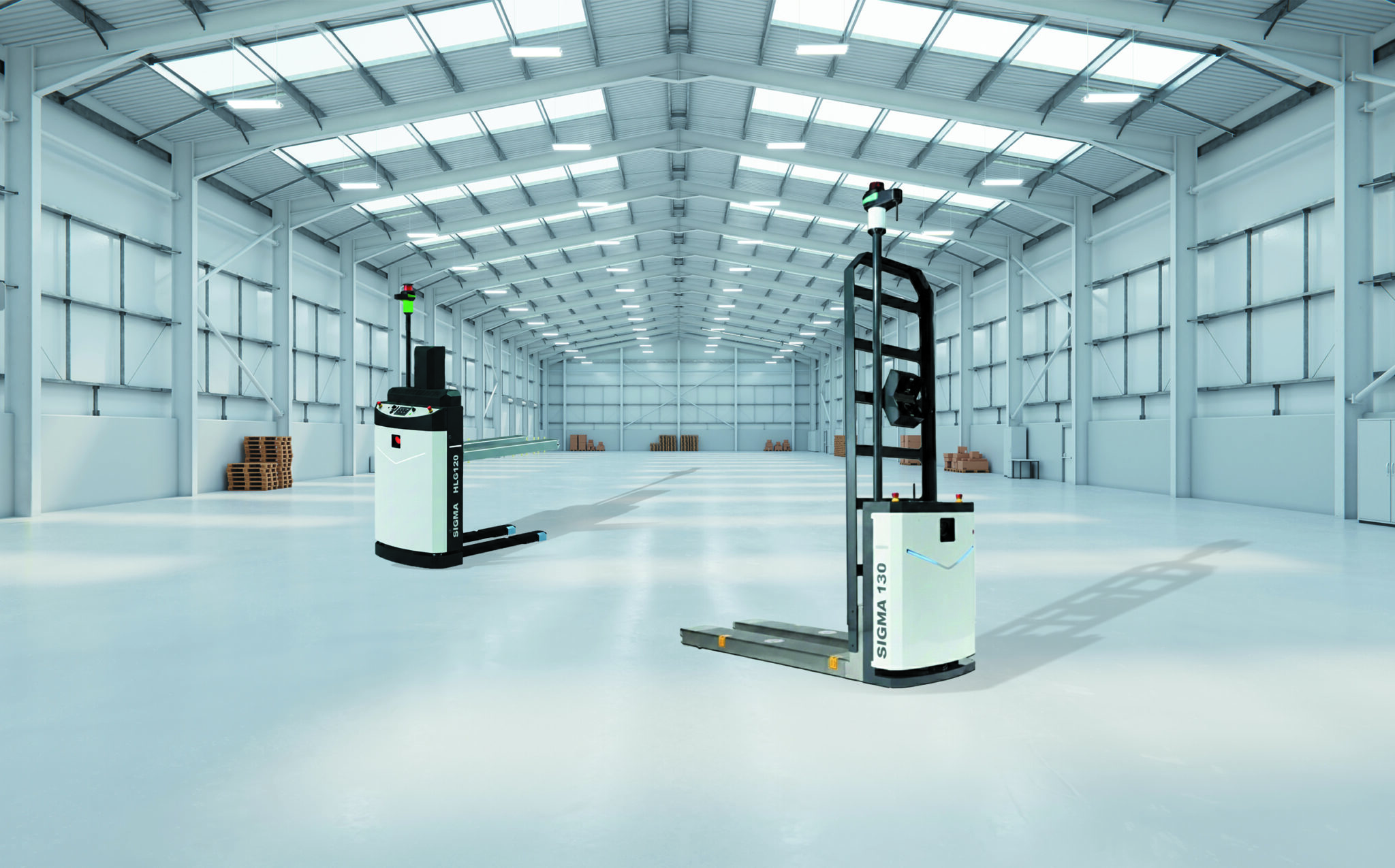 AGV per l’intralogistica automatizzata