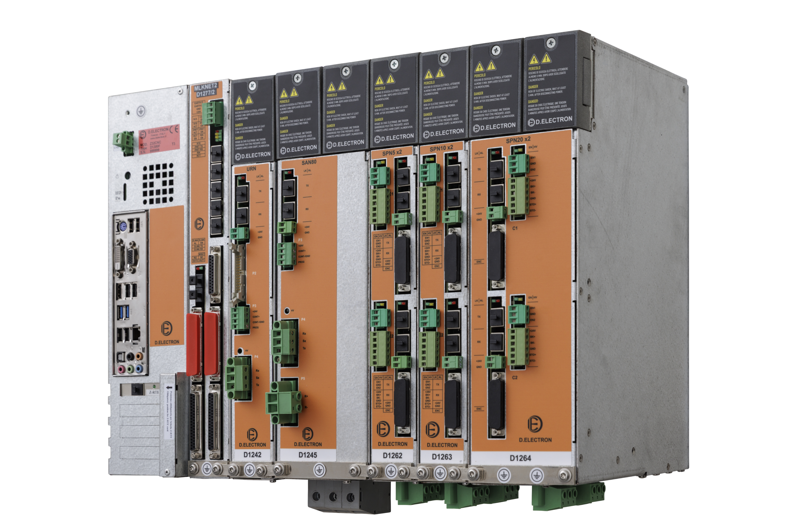 D. Electron | ZNet Servodrives per CNC fino a 32 assi