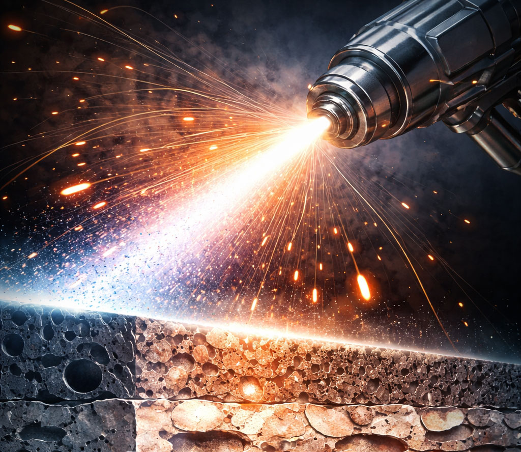 Termospruzzatura per applicazioni industriali