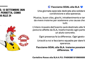 “Cartellino Rosso alla SLA”: dalla sensibilizzazione alla rete di supporto per le famiglie Cartellino Rosso alla SLA