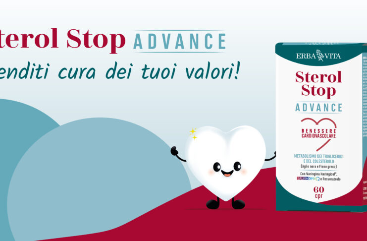 Colesterolo: e se il segreto fosse l’approccio multifattoriale? Sterol Stop Advance colesterolo