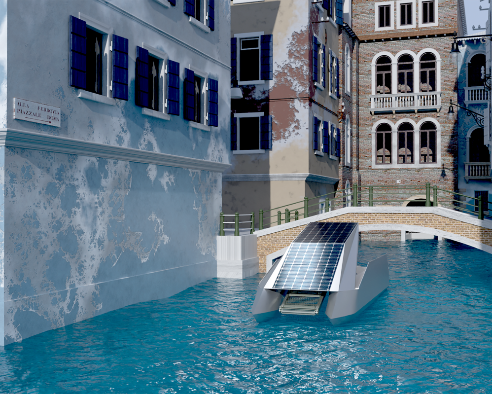 An environment-friendly catamaran