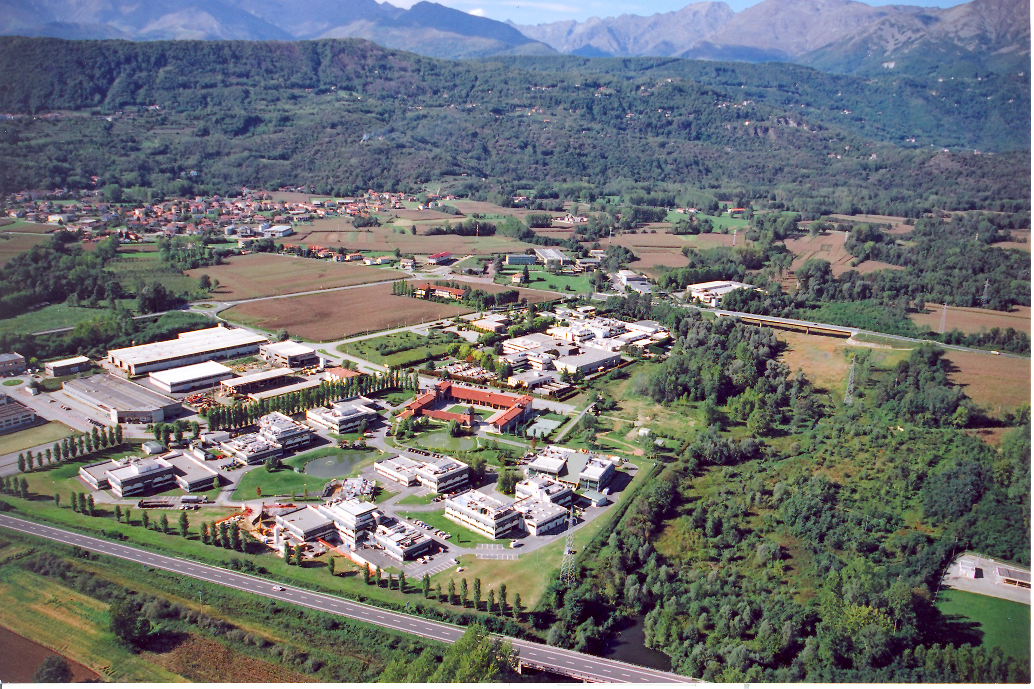 Vista dall'alto di Bioindustry Park Silvano Fumero (TO)