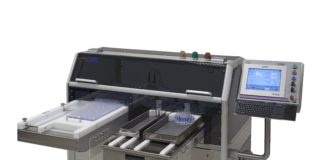 Ispezionatrice Convel modello TC per rilevare le perdite in contenitori a uso farmaceutico