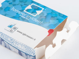 Igb Tamper Evident folding box: astucci senza colla né etichette
