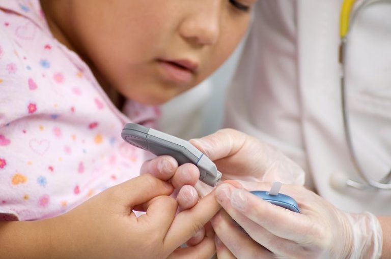 Diabete di tipo 1 nei bambini in età evolutiva