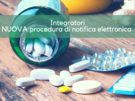 Nuova procedura di notifica ELETTRONICA degli integratori alimentari. Istruzioni per l’uso NUOVA procedura di notifica elettronica degli integratori alimentari