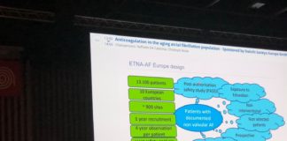 Risultati su edoxaban nei pazienti anziani con fibrillazione atriale De Caterina ESC 2019 edoxaban pazienti anziani