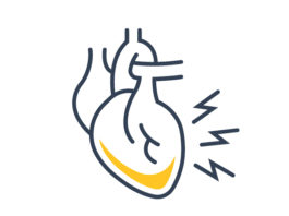 Rischio di scompenso cardiaco e tessuto adiposo epicardico Le cellule adipose localizzate nell'epicardio possono, nei soggetti obesi, produrre molecole con caratteristiche pro-infiammatorie che danneggiano le cellule miocardiche
