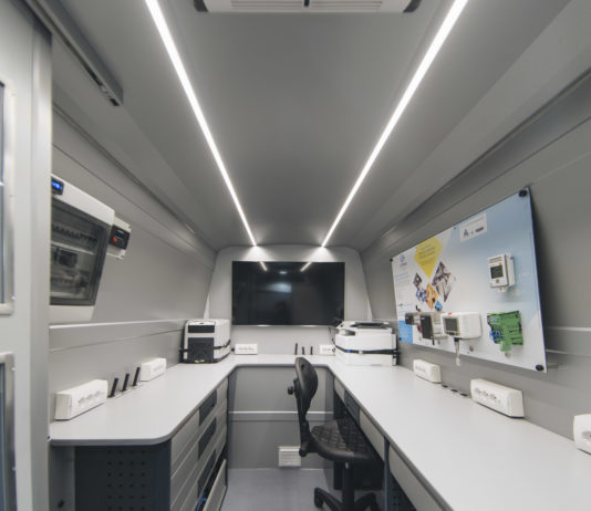 Un laboratorio mobile per la taratura Il Laboratorio mobile di QSGroup