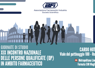 XIX Incontro Nazionale delle Persone Qualificate: due giorni dedicati alla qualità nel farmaceutico