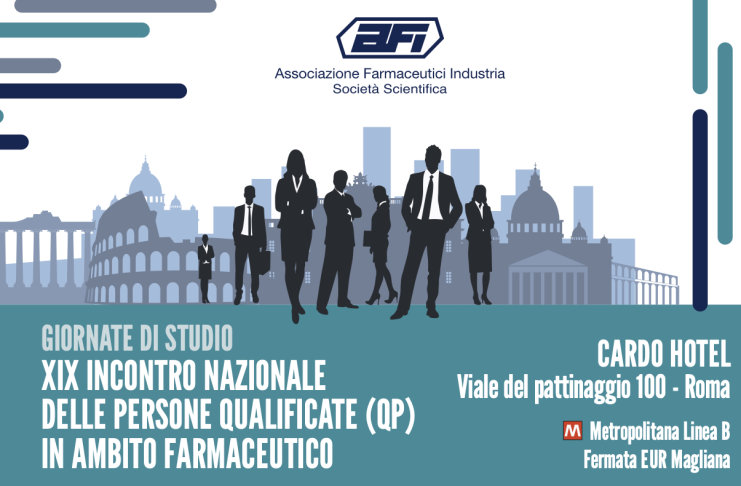 XIX Incontro Nazionale delle Persone Qualificate: due giorni dedicati alla qualità nel farmaceutico