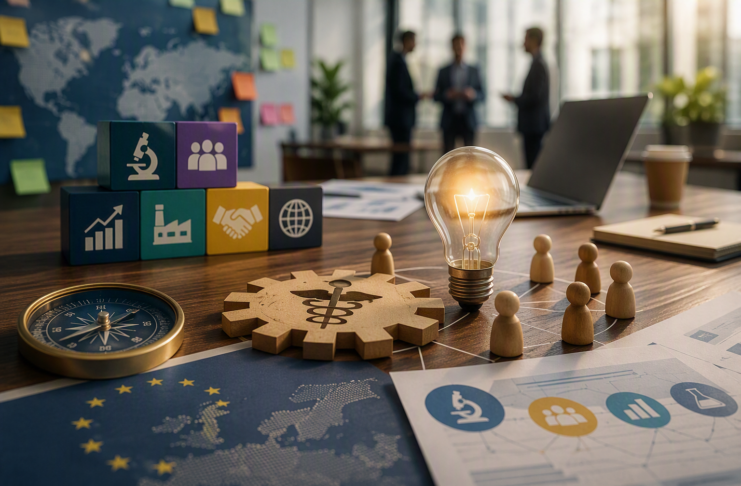 Competitività farmaceutica europea: le richieste di EFPIA per il bilancio UE 2028-2034 Competitività UE