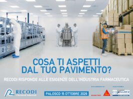 Pavimentazioni industriali per il pharma: una giornata tra normative, tecnologie e applicazioni