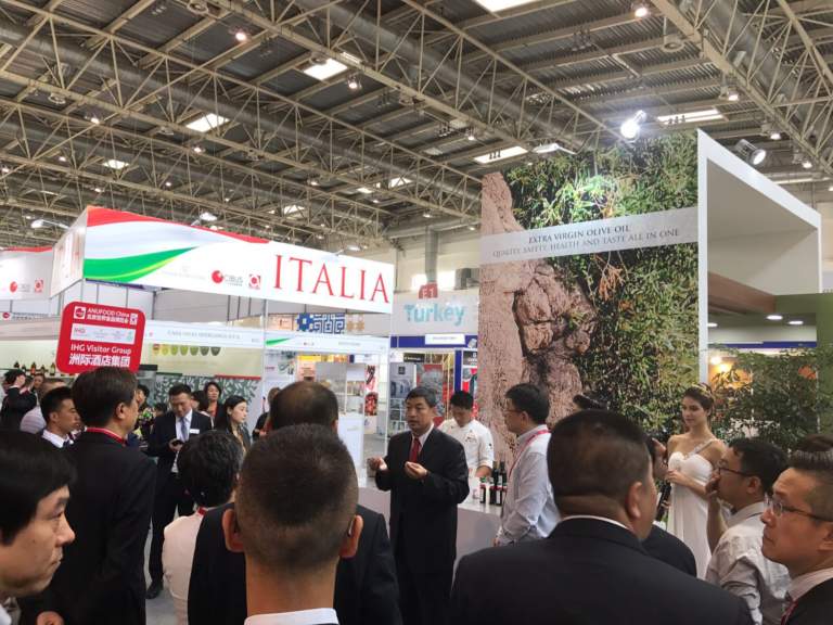 olio italiano a Pechino