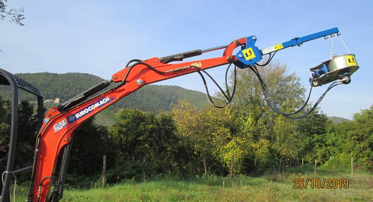 raccolta meccanizzata con AT/5/2019 di Terenzi Srl