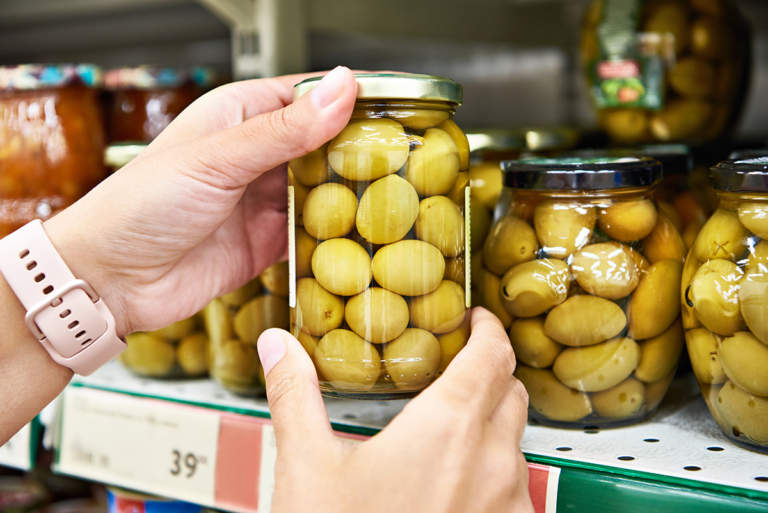etichettatura olive