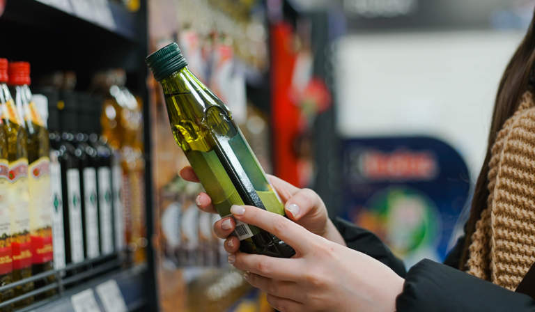 etichettatura olio