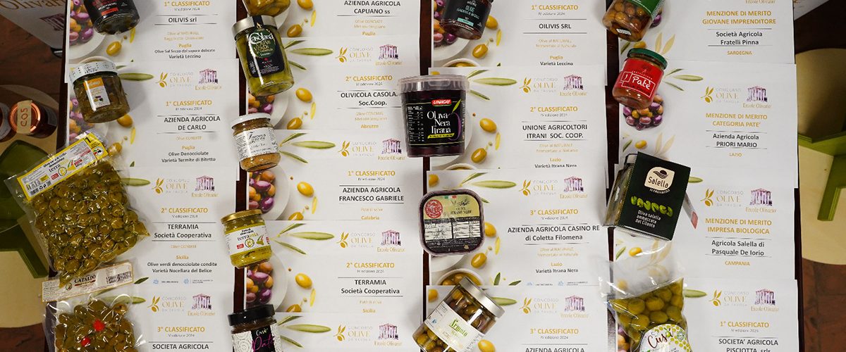 ercole olivario olive tavola 2024 vincitori