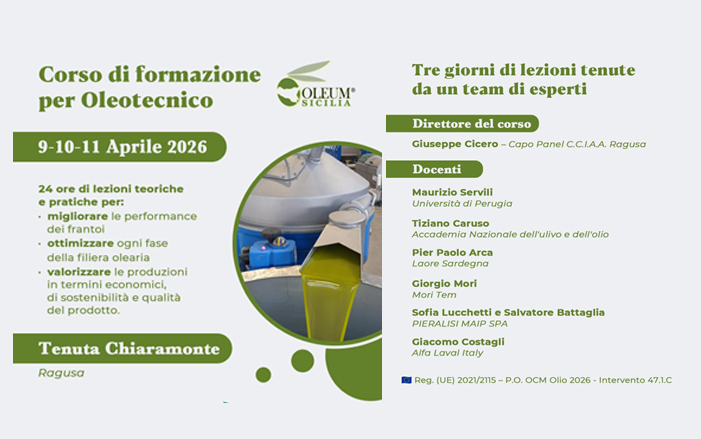 An image representing Corso di formazione per Oleotecnico