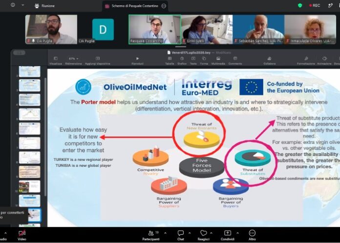 slide del webinar tracciabilità olio
