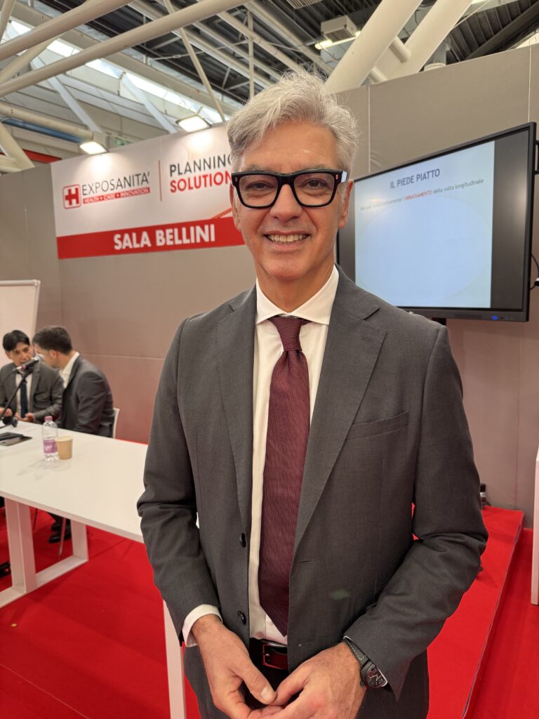 Giuseppe Tombolini, presidente di Antoi e titolare di Officine Ortopediche Tombolini