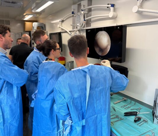 Cadaver Lab per la formazione dei giovani ortopedici a Villa Erbosa (Bologna)