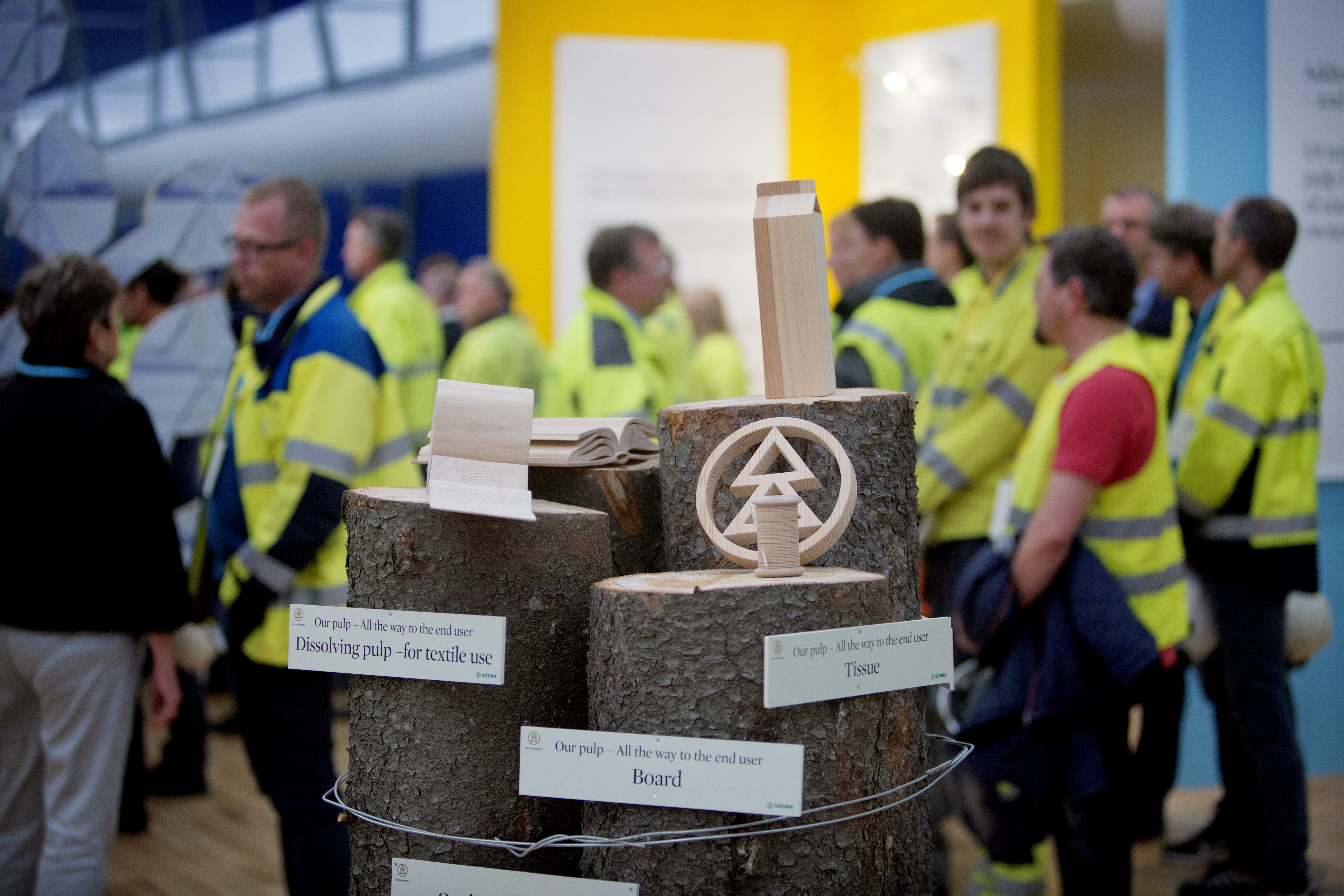 Ther Inauguration of Södra's pulp mill in Värö.
