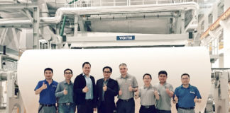 The new XcelLine TM10 tissue machine by Voith was successfully started up in a new record time