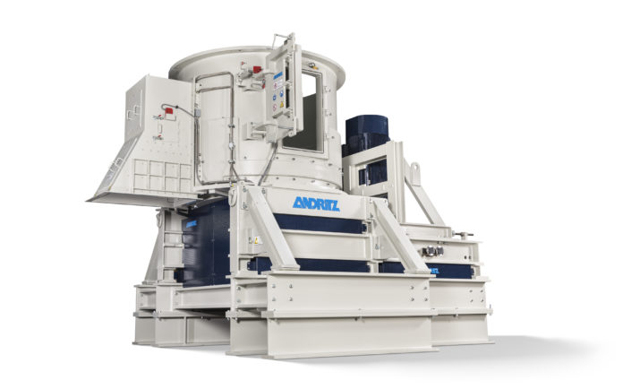 Freisteller auf Weiß, Freisteller als PNG, ANDRITZ-Logo am oberen Querträger