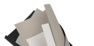 A new paper with 100% recycled fibres