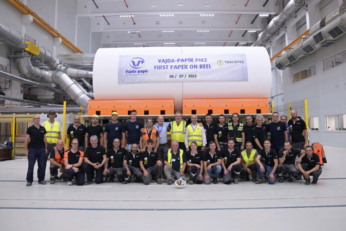 Toscotec Vajda-Pap¡r in Hungary_PR20220715_MLM