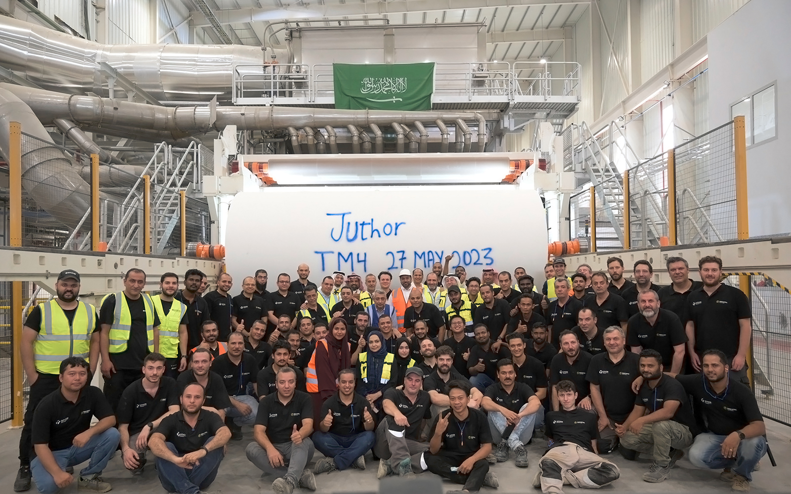 Juthor Paper Manufacturing, part of Mepco Group, has started up a