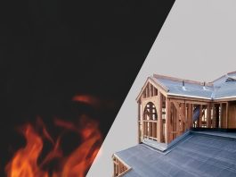 Flame-retardant paper to enhance fire protection in spray painting booths