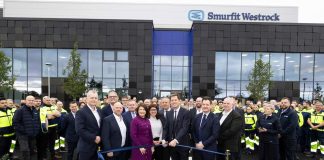 Smurfit Westrock invests over €40 million in groundbreaking Dublin airport packaging facility
