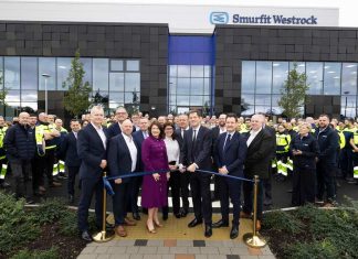 Smurfit Westrock invests over €40 million in groundbreaking Dublin airport packaging facility