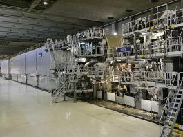 Voith and Saica Group will celebrate 25 years of the PM 9 production line at Saica in El Burgo de Ebro, Zaragoza, Spain