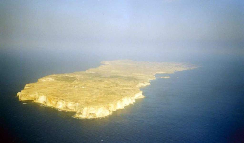 lampedusa dall'alto